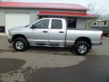 2005 Bright Silver Metallic Dodge Ram 3500 Laramie Quad Cab 4x4 #78461964