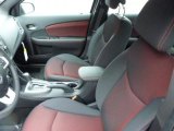 2013 Dodge Avenger SXT V6 Black/Red Interior