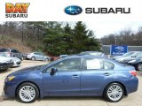 2013 Marine Blue Pearl Subaru Impreza 2.0i Limited 4 Door #78461391
