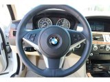 2009 BMW 5 Series 535i Sedan Steering Wheel