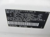 2010 RAV4 Color Code for Super White - Color Code: 040