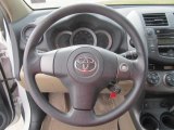 2010 Toyota RAV4 I4 4WD Steering Wheel
