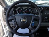 2013 Chevrolet Silverado 2500HD Work Truck Extended Cab 4x4 Steering Wheel