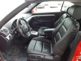 2008 Audi A4 2.0T Cabriolet Black Interior