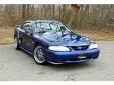 1997 Moonlight Blue Metallic Ford Mustang GT Coupe #78523908