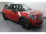 Blazing Red Mini Cooper in 2013