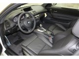 2013 BMW 1 Series 135i Coupe Black Interior