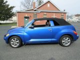 2005 Electric Blue Pearl Chrysler PT Cruiser Touring Turbo Convertible #78550488