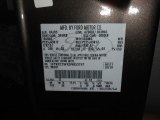 2005 F150 Color Code for Dark Stone Metallic - Color Code: T7