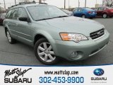 2006 Willow Green Opalescent Subaru Outback 2.5i Wagon #78550328