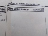2009 Saab 9-7X 5.3i AWD Window Sticker