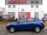 Indigo Blue Nissan Rogue in 2010