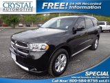 2011 Brilliant Black Crystal Pearl Dodge Durango Crew #78585012