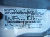 2013 C-Max Color Code for Ingot Silver - Color Code: UX
