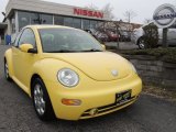 2003 Sunflower Yellow Volkswagen New Beetle GLS Coupe #78584645