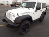 2013 Bright White Jeep Wrangler Moab Edition 4x4 #78584883
