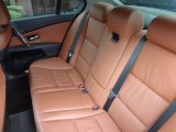 2006 BMW 5 Series 530i Sedan Rear Seat