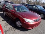 2005 Salsa Red Pearl Toyota Camry LE #78585209