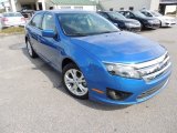 Blue Flame Metallic Ford Fusion in 2012
