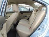2011 Hyundai Accent GLS 4 Door Rear Seat