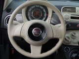 2012 Fiat 500 Pop Steering Wheel