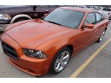 2011 Dodge Charger R/T Road & Track Front 3/4 View