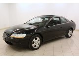 2000 Honda Accord EX V6 Coupe Front 3/4 View
