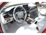 2013 Audi A6 2.0T Sedan Titanium Gray Interior