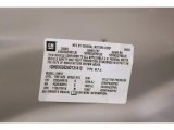 2004 Oldsmobile Silhouette Premier Info Tag