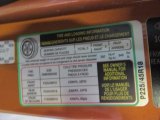 2010 Kia Soul Ignition Special Edition Info Tag