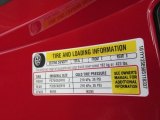 2008 Chevrolet Corvette Z06 Info Tag