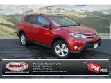 2013 Barcelona Red Metallic Toyota RAV4 XLE AWD #78584447