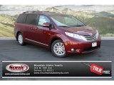 2013 Salsa Red Pearl Toyota Sienna Limited AWD #78584441