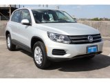 2013 White Gold Metallic Volkswagen Tiguan S #78585138