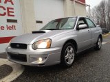 2004 Platinum Silver Metallic Subaru Impreza WRX Sedan #78585034