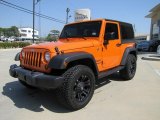 2012 Jeep Wrangler Crush Orange
