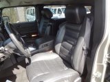 2005 Hummer H2 SUV Ebony Black Interior
