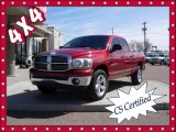 2006 Flame Red Dodge Ram 1500 SLT Quad Cab 4x4 #78584796