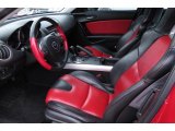 2004 Mazda RX-8 Sport Black/Red Interior