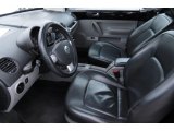 2003 Volkswagen New Beetle GLX 1.8T Convertible Black Interior