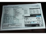 2013 Audi A7 3.0T quattro Premium Window Sticker