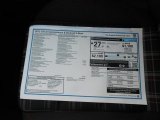 2013 Volkswagen GTI 4 Door Window Sticker