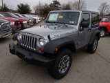 2013 Jeep Wrangler Rubicon 4x4 Front 3/4 View