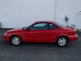 2001 Bright Red Ford Escort ZX2 Coupe #78640767