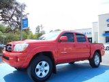 2008 Radiant Red Toyota Tacoma V6 TRD Sport Double Cab 4x4 #78640123
