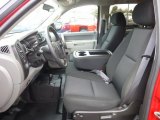 2011 GMC Sierra 3500HD Work Truck Crew Cab 4x4 Dark Titanium Interior