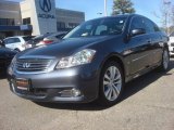 Slate Blue Infiniti M in 2009