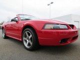 1999 Ford Mustang SVT Cobra Convertible Front 3/4 View