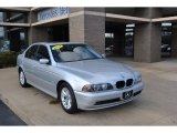 2003 Titanium Silver Metallic BMW 5 Series 525i Sedan #78640486