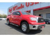 Radiant Red Toyota Tundra in 2012